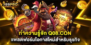 ทำความรู้จัก q08.con แพลตฟอร์มโอกาสใหม่สำหรับธุรกิจ